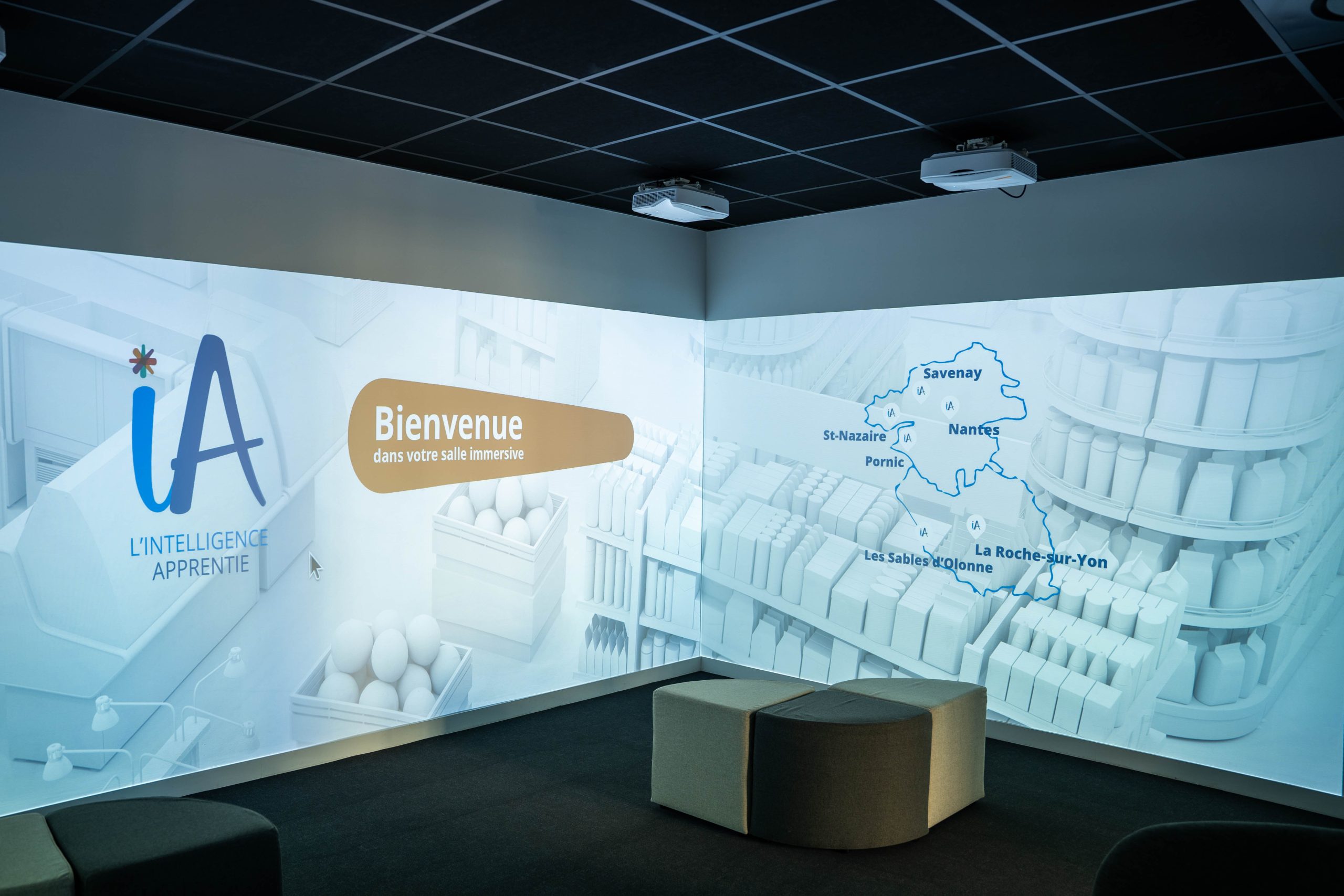 Production vidéo IA Experience Nantes — innovation technologique bâtiment et construction, TNX Agency