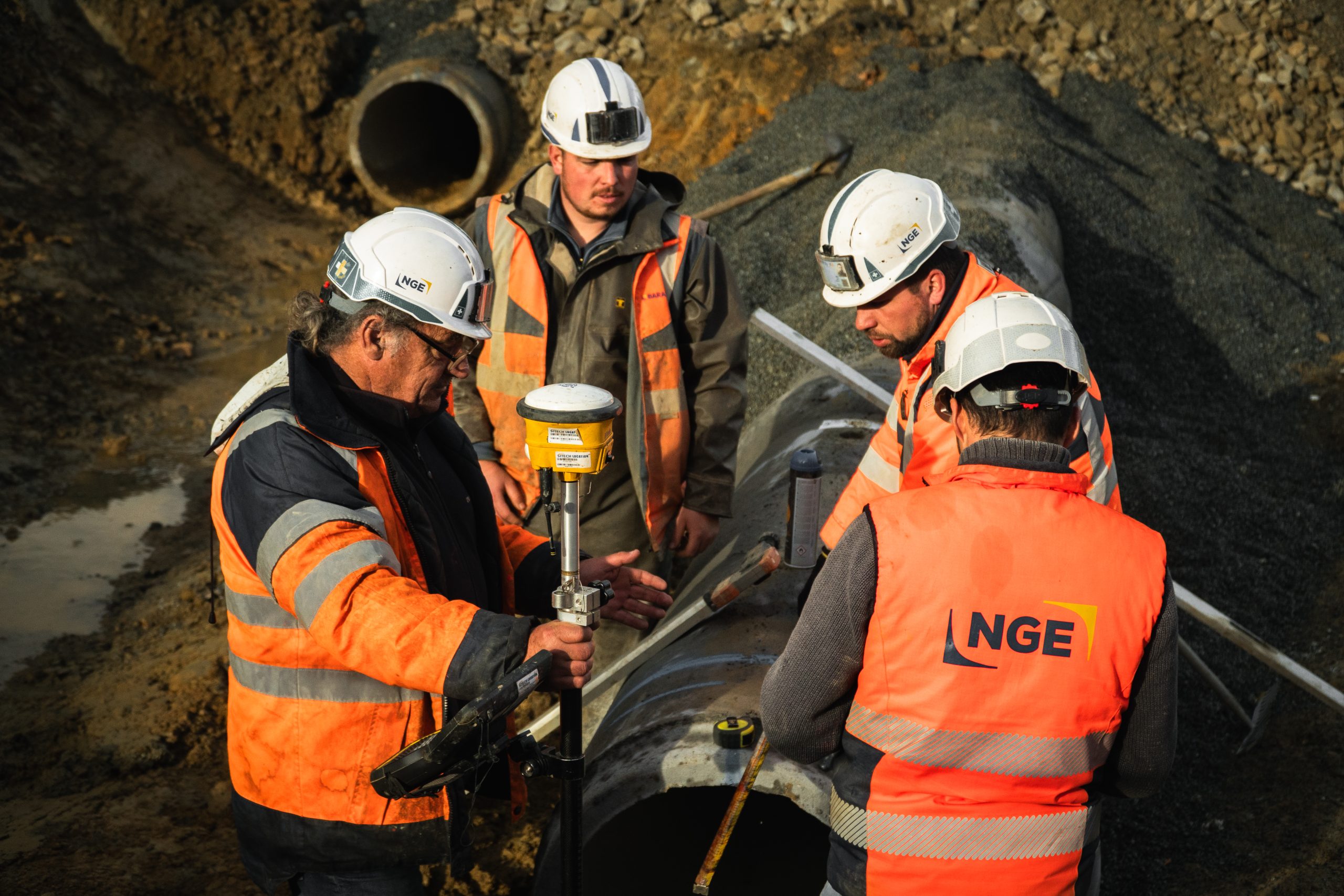 Brief sécurité chantier NGE