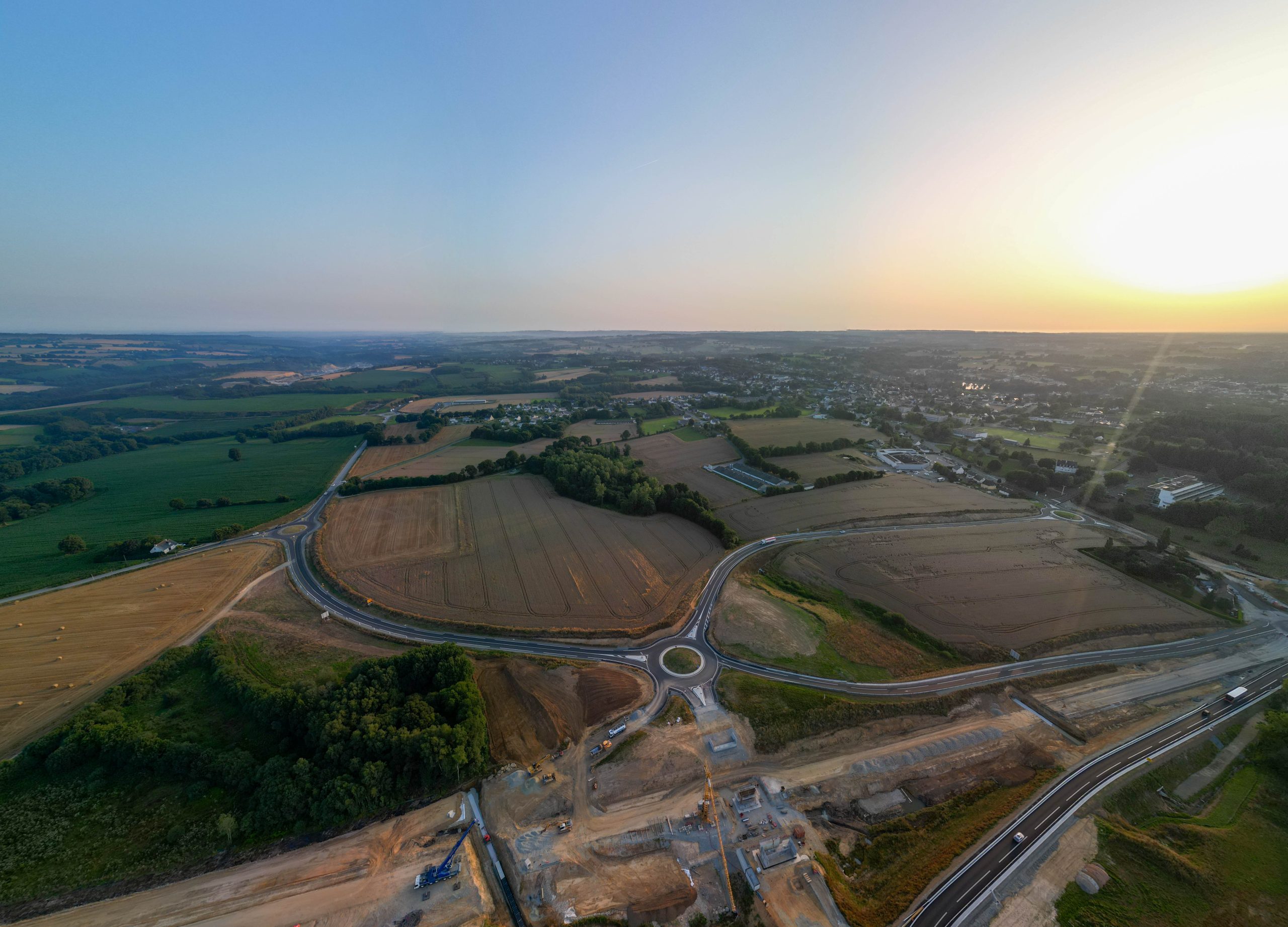 NGE — chantier panoramique drone TNX Agency