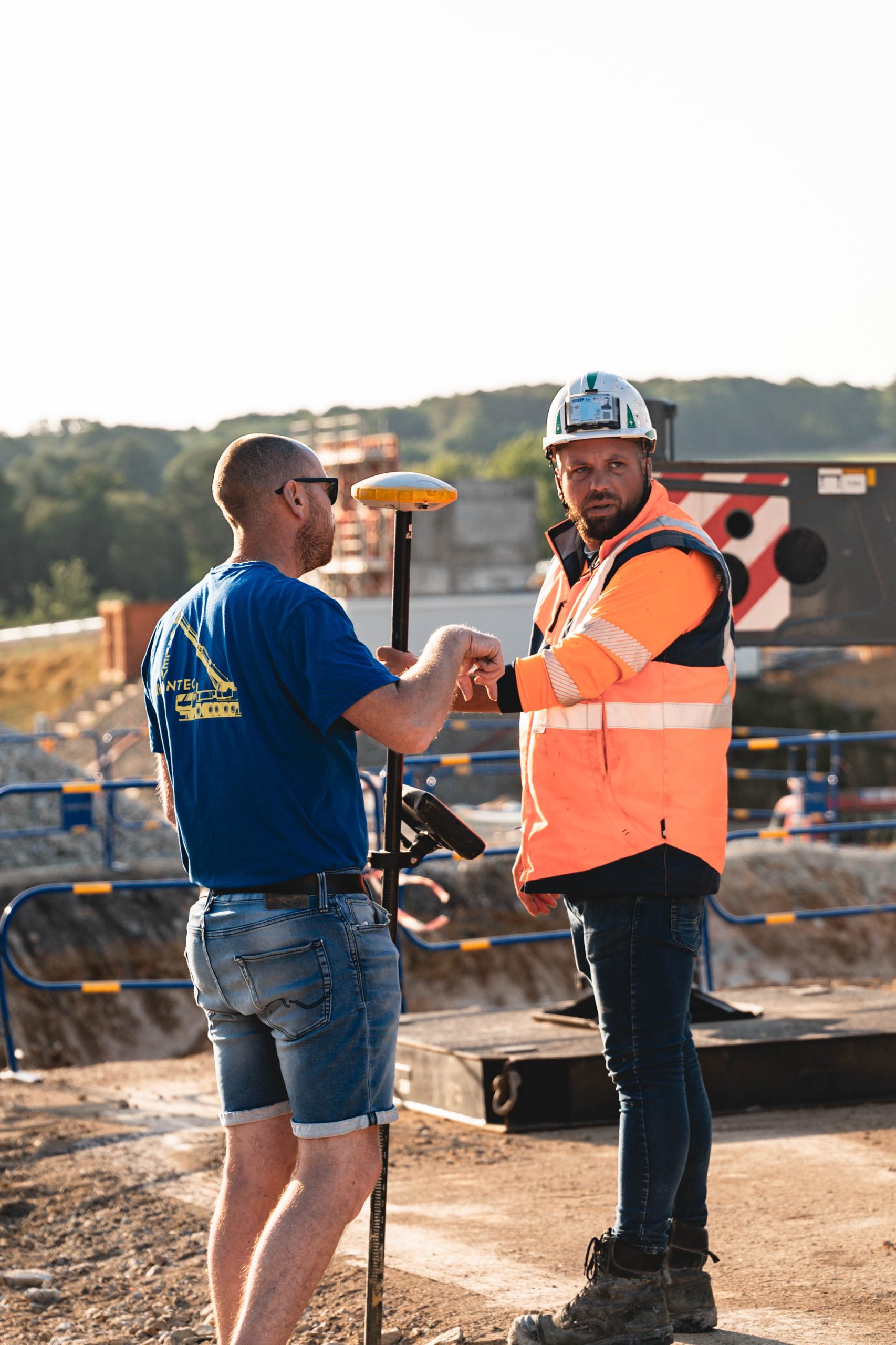 Coulisses production audiovisuelle sur chantier NGE