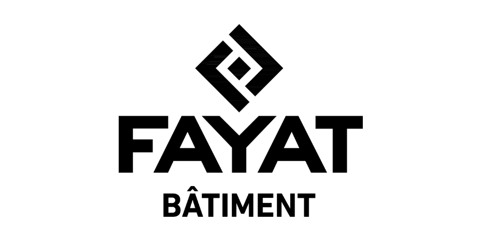 Logo Fayat Bâtiment — entreprise de construction Île-de-France, film corporate TNX Agency