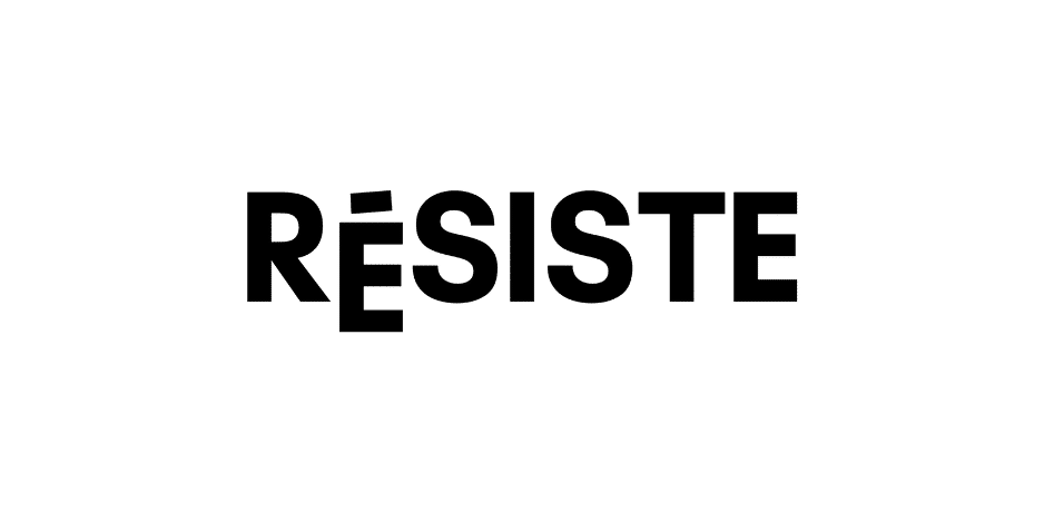 RESISTE - Client Photo & Vidéo LOGO / Page accueil